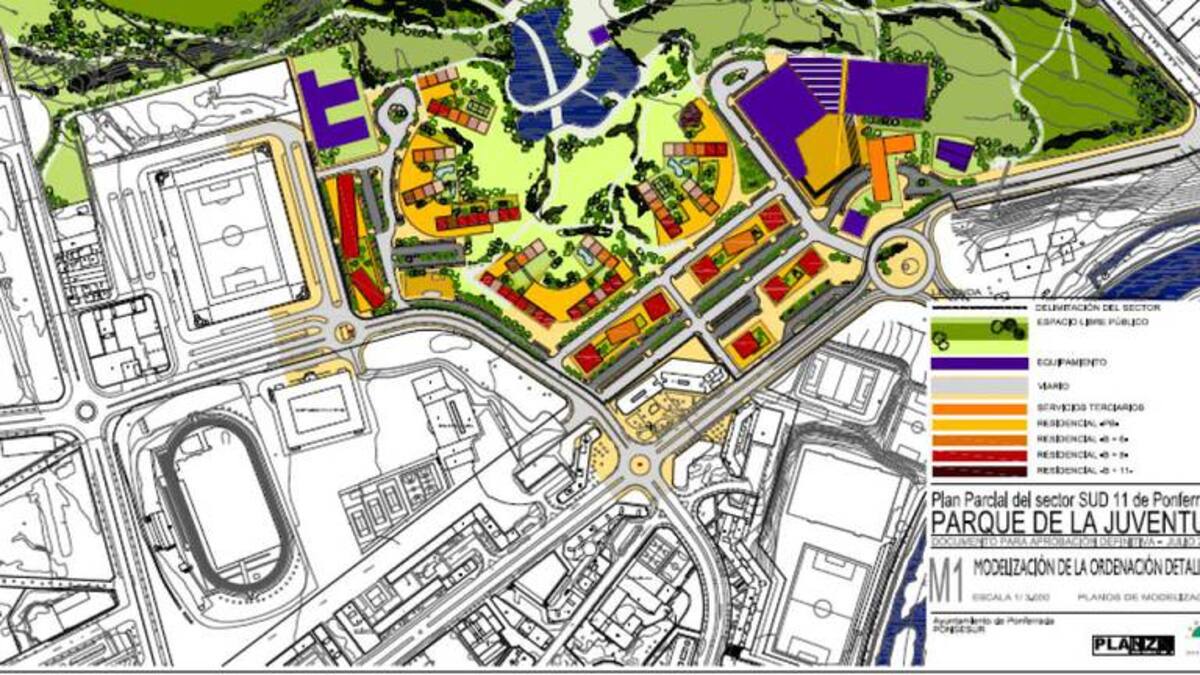 El barrio de Compostilla reivindica el bosque urbano