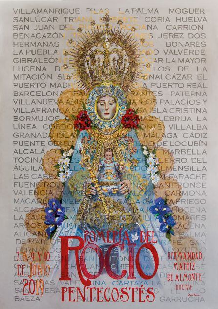 Cartel de la Romería del Rocío 2019