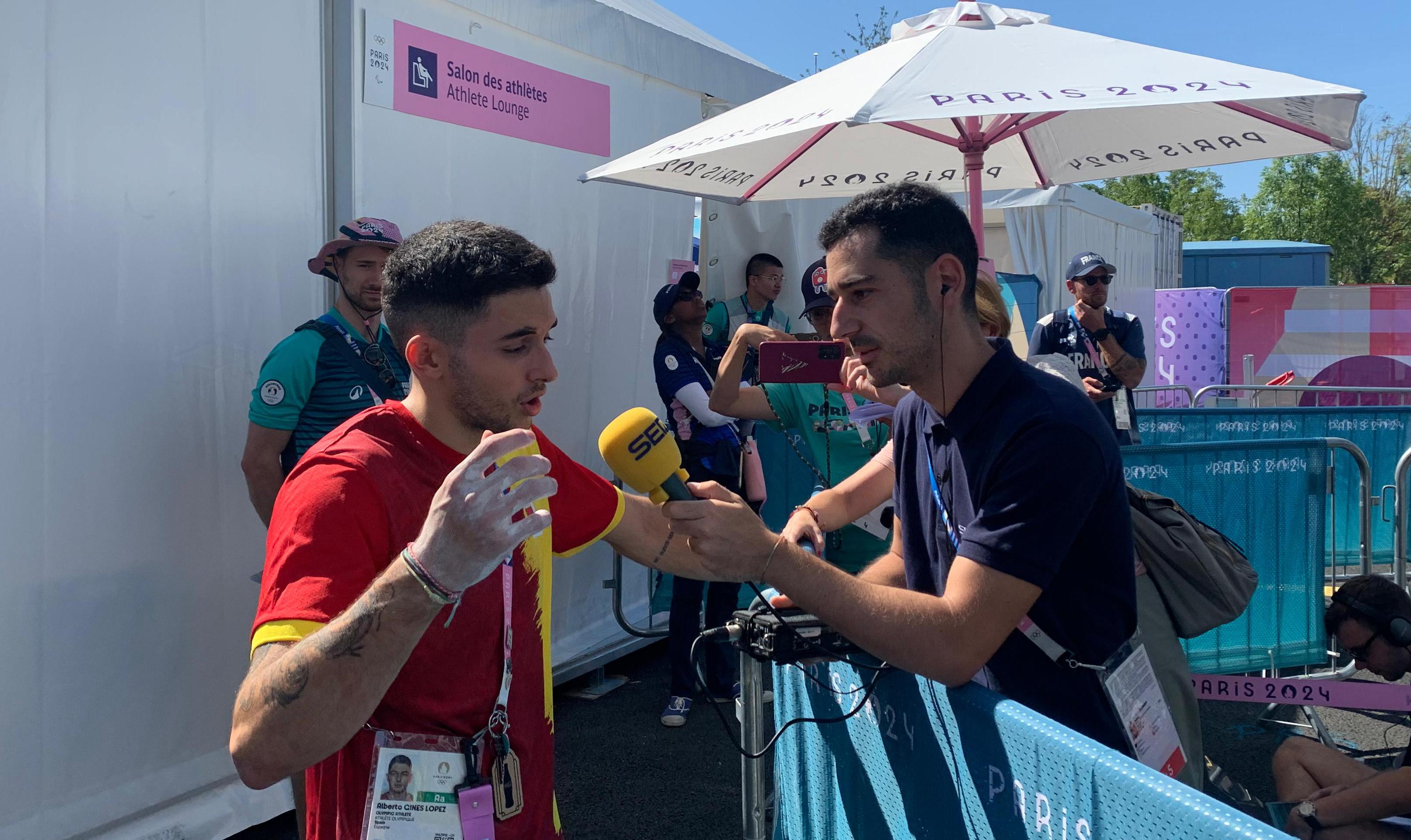 La frustración de Alberto Ginés tras su debut en París 2024: "Hay que hacer reset, ojalá estar el miércoles entre los ocho primeros"