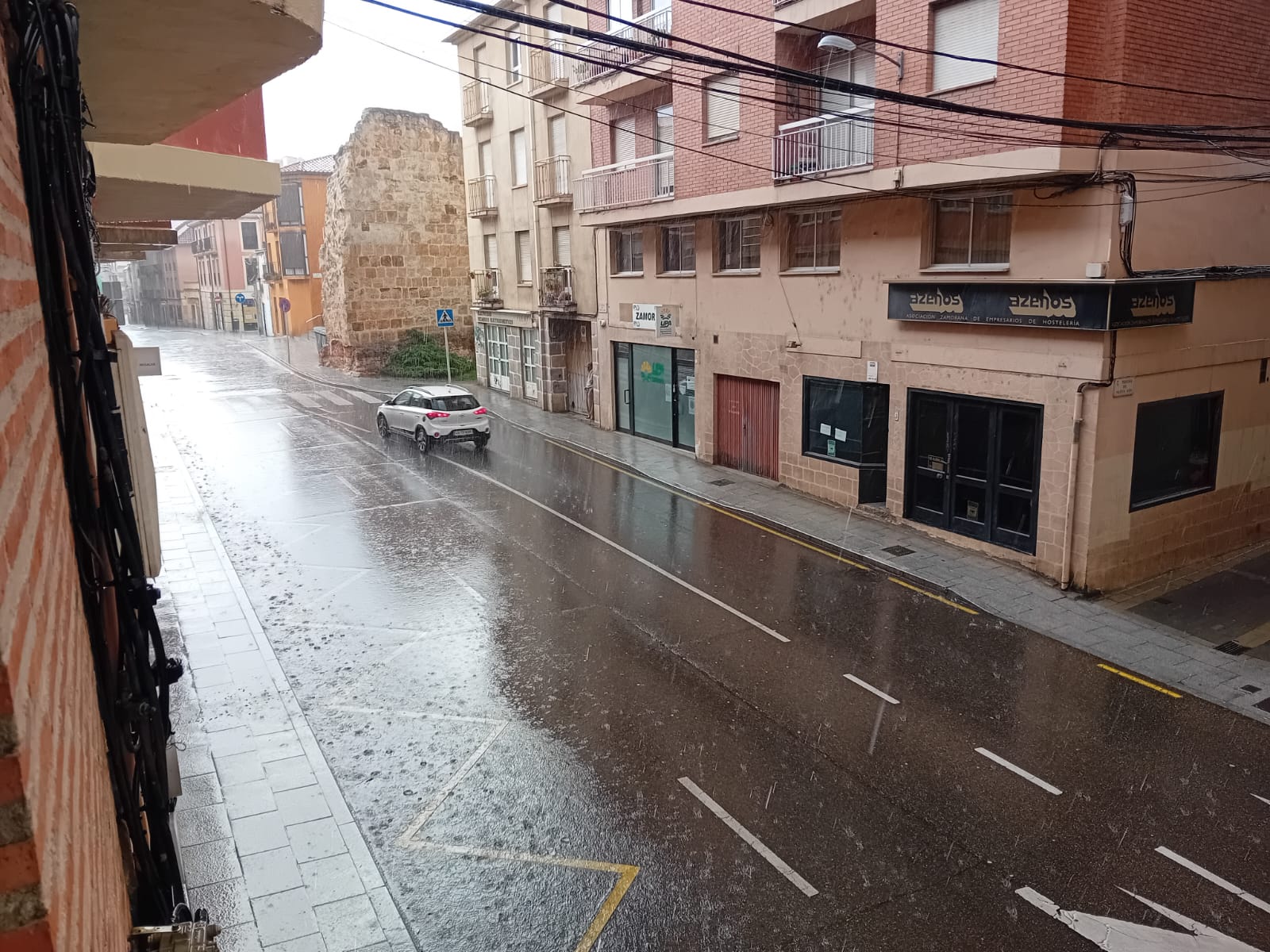 La lluvia amenaza las Fiestas de San Pedro en Zamora