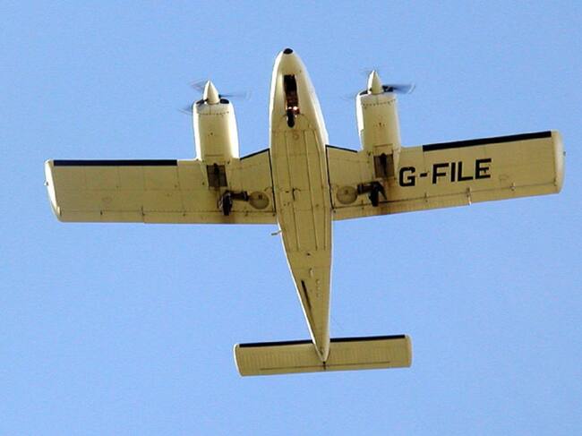 Imagen de archivo de una avioneta de un modelo similar a la accidentada