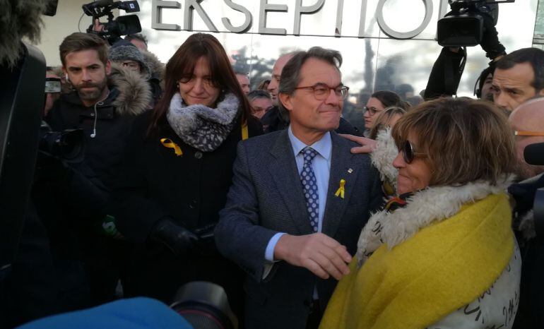 El expresident Artur Mas llega al Tribunal Supremo