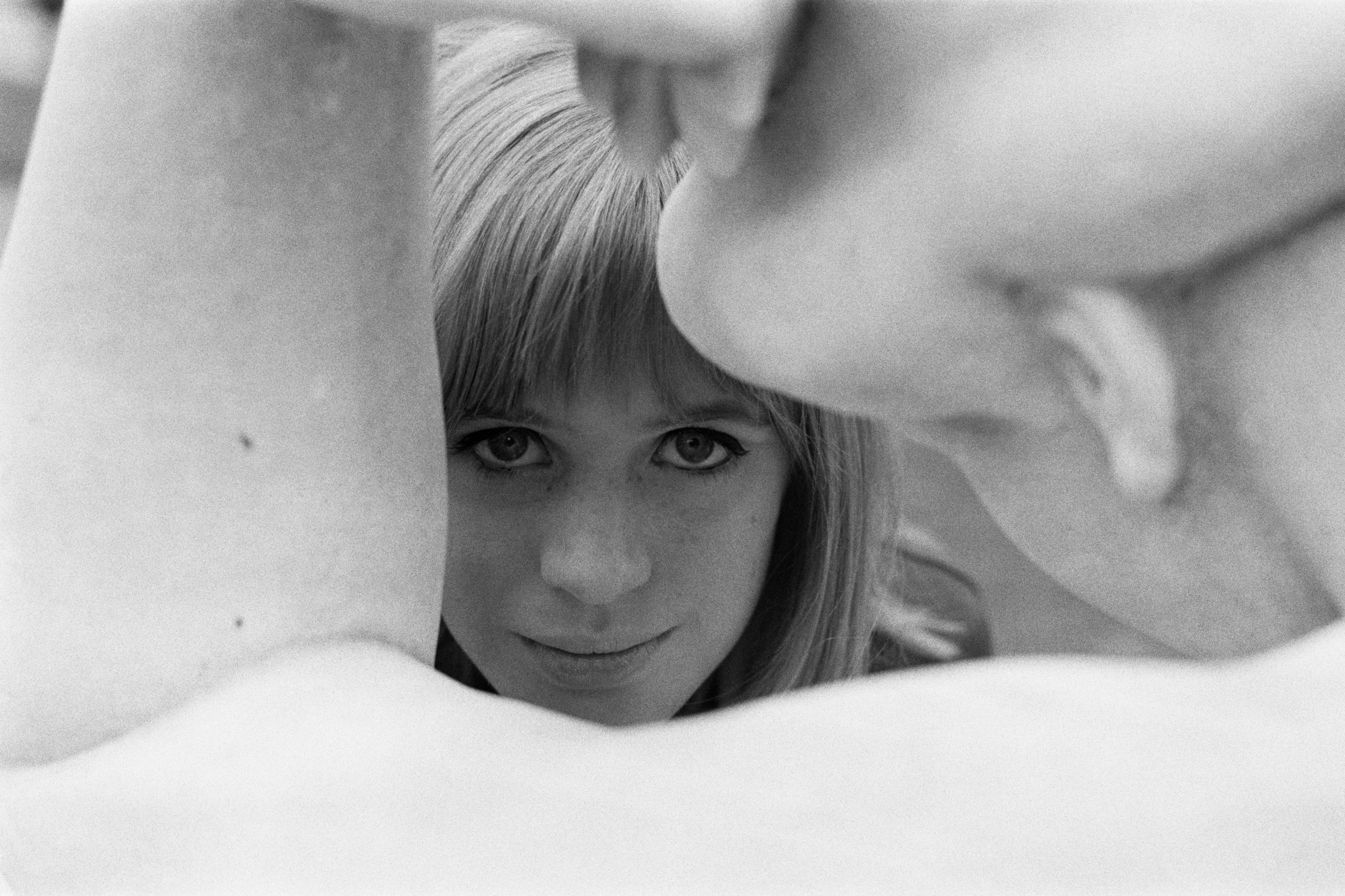 Marianne Faithfull en una fotografía de los años sesenta