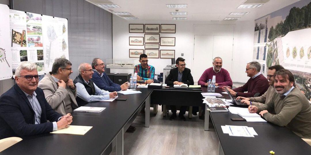 Reunión con el Alto Comisionado del Corredor del Mediterráneo en la Comunidad Valenciana