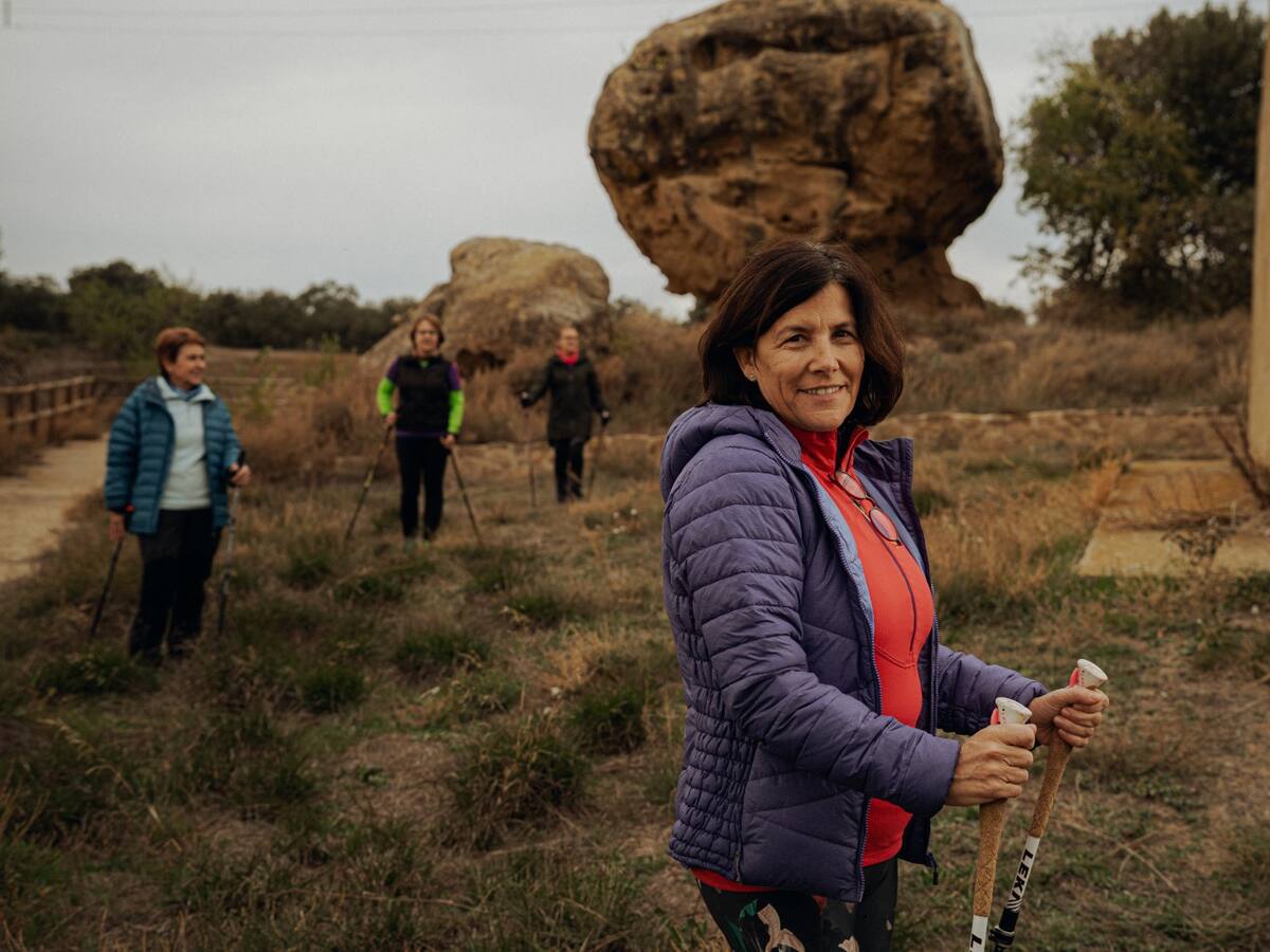 Guara Somontano se posiciona en el turismo vinculado con la marcha nórdica con nueve rutas