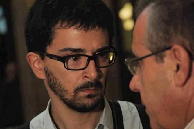 Nicola Tano quan va comparèixer a la comissió del Parlament de les pilotes de goma