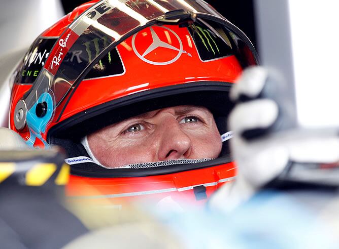 Michael Schumacher, piloto de Mercedes GP