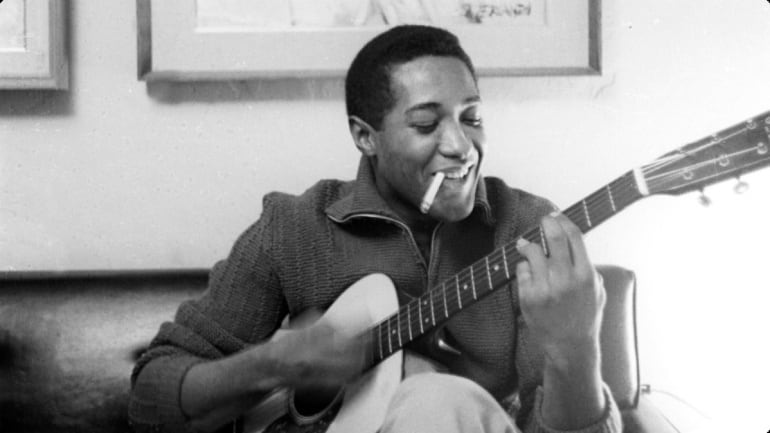 Sam Cooke en una antigua fotografía