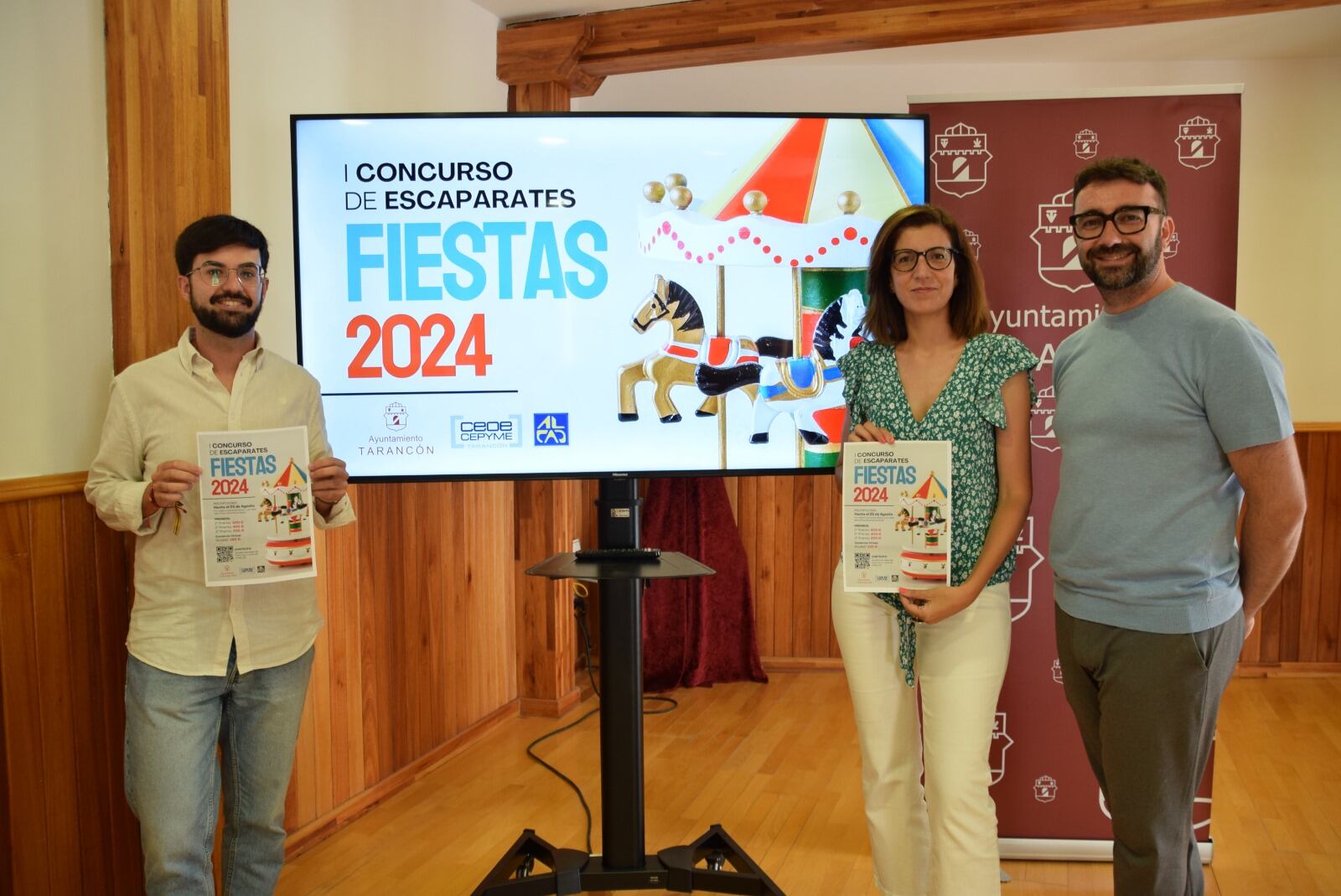 Presentación del concurso de escaparates de Tarancón