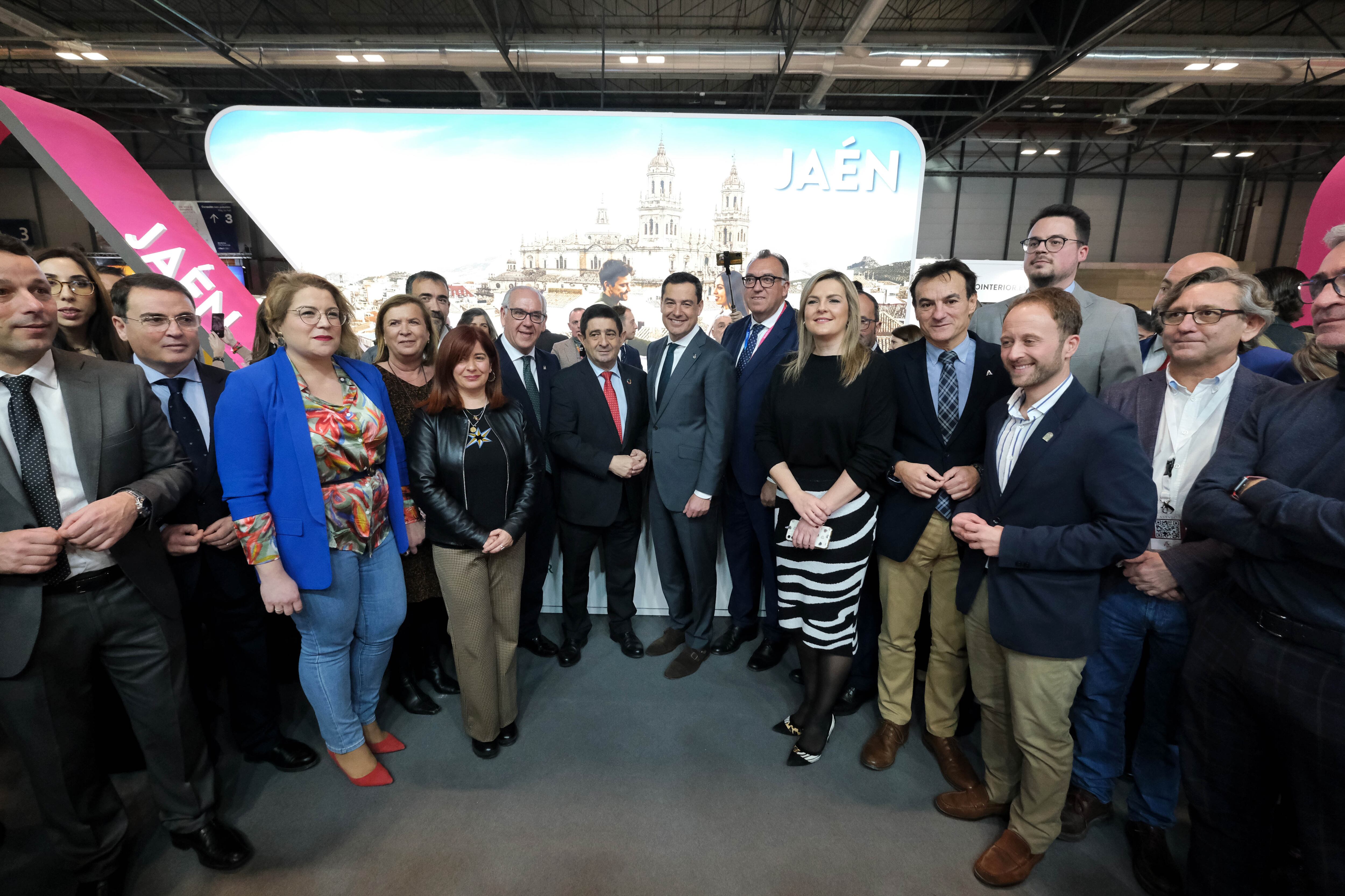 Inauguración de FITUR. Stand de Jaén.