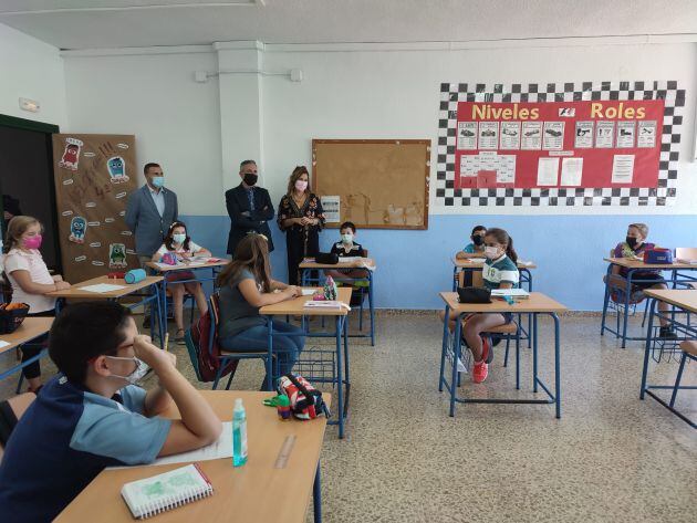 Visita al CEIP Antonio Machado de Peal de Becerro