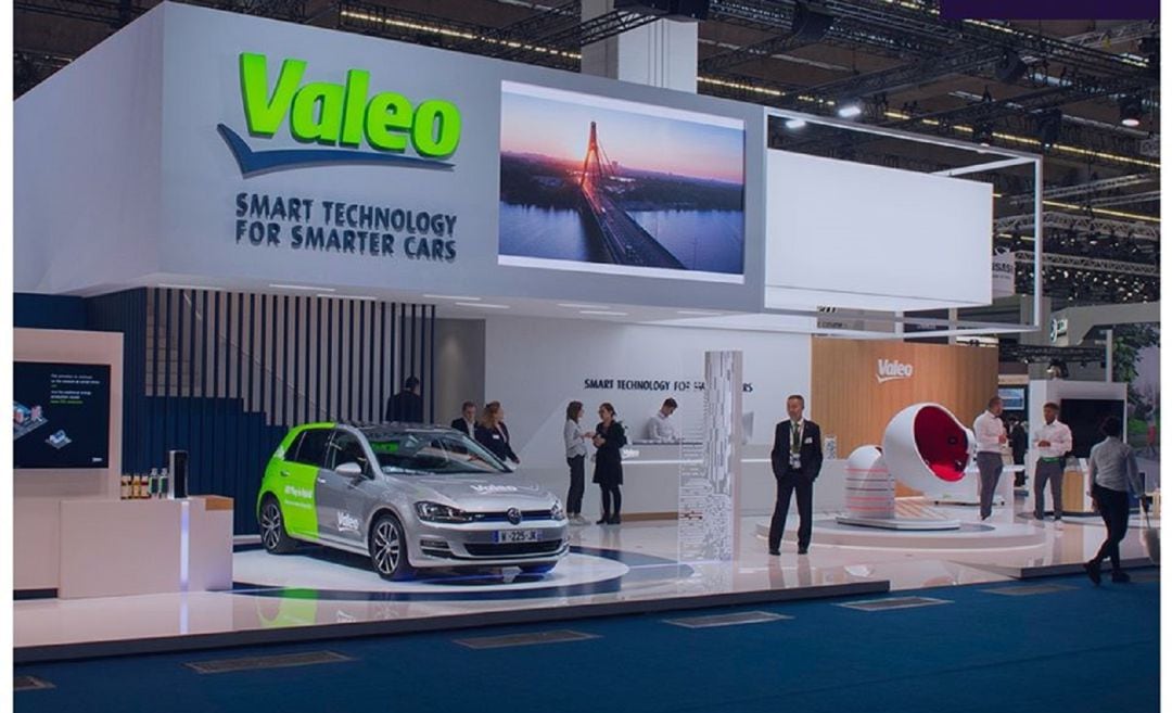 Valeo, recientemente, en una feria Internacional