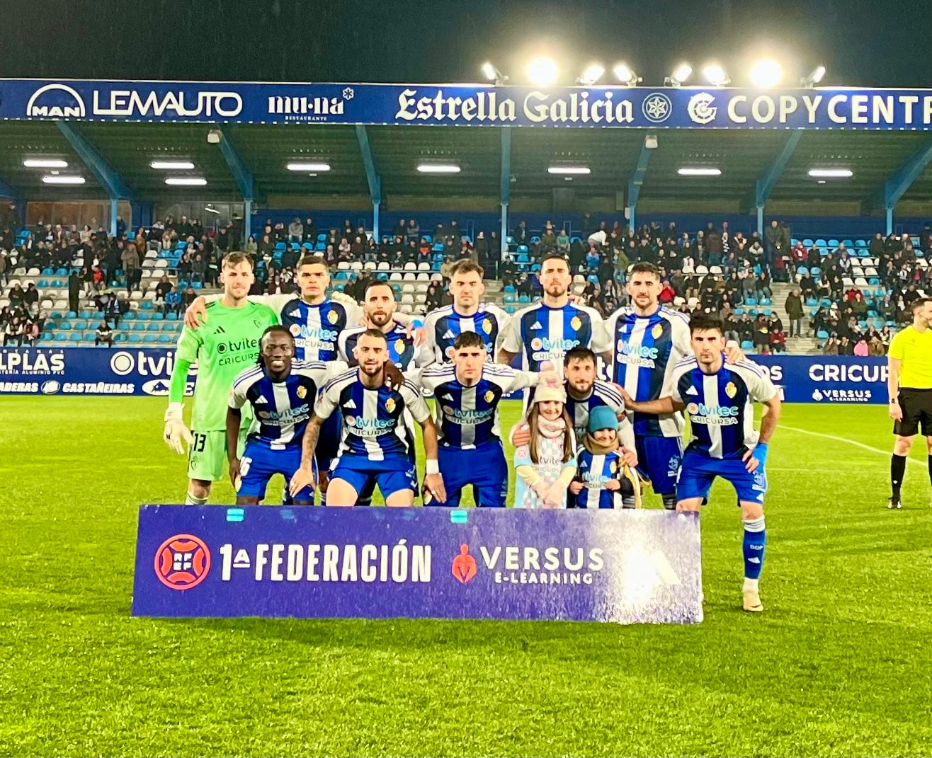 La Ponferradina perdió ante el Arenas Club (1-2)