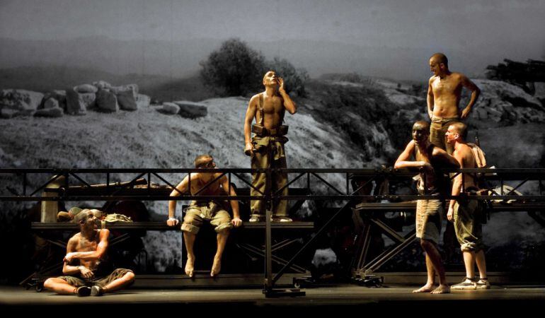 Un moment del muntatge.