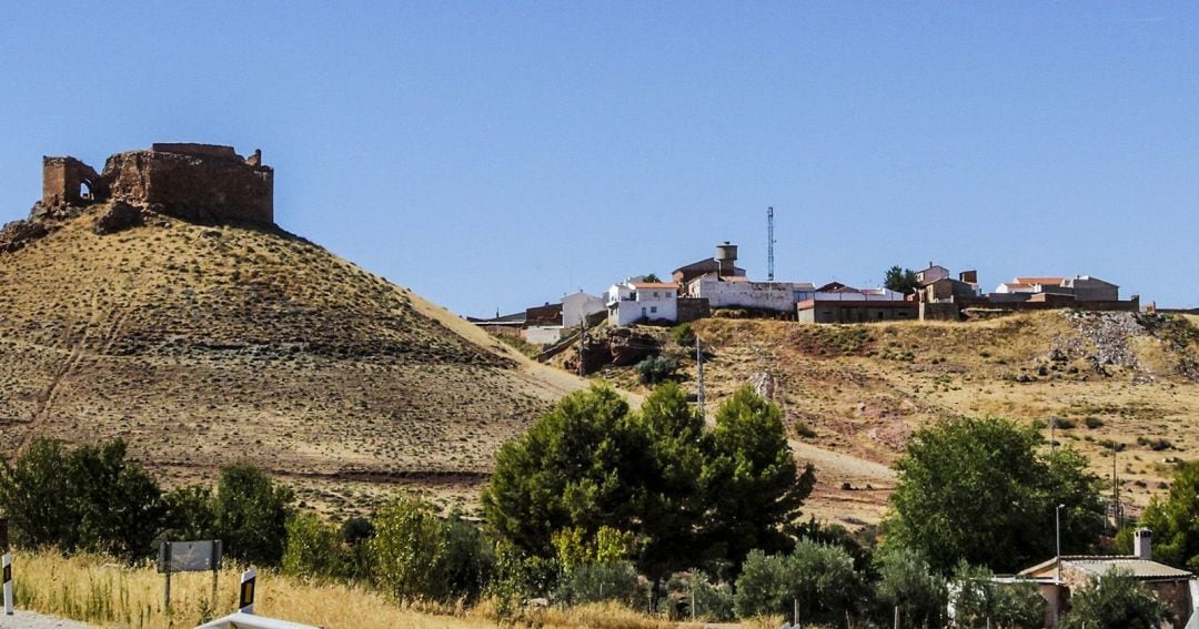 Vista de la localidad de Alhambra, en la comarca del Campo de Montiel (Ciudad Real) 