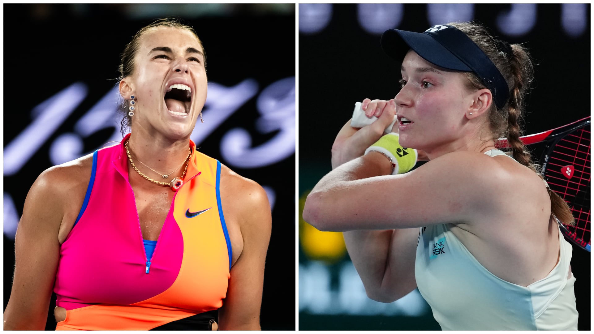 Aryna Sabalenka y Yelena Rybakina, finalistas del Open de Australia 2026
