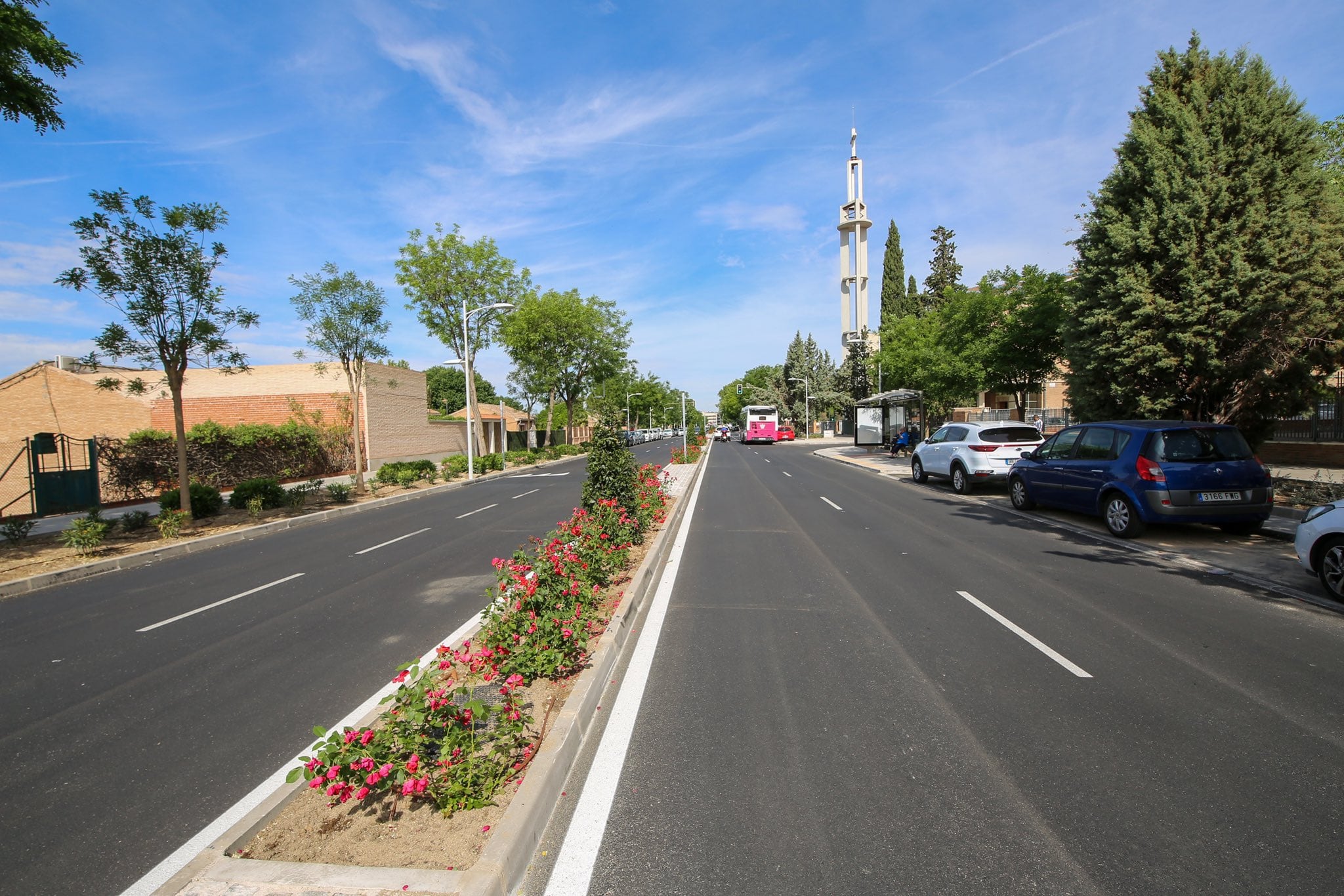 A punto de finalizar las obras de remodelación de la Avenida de Barber de Toledo