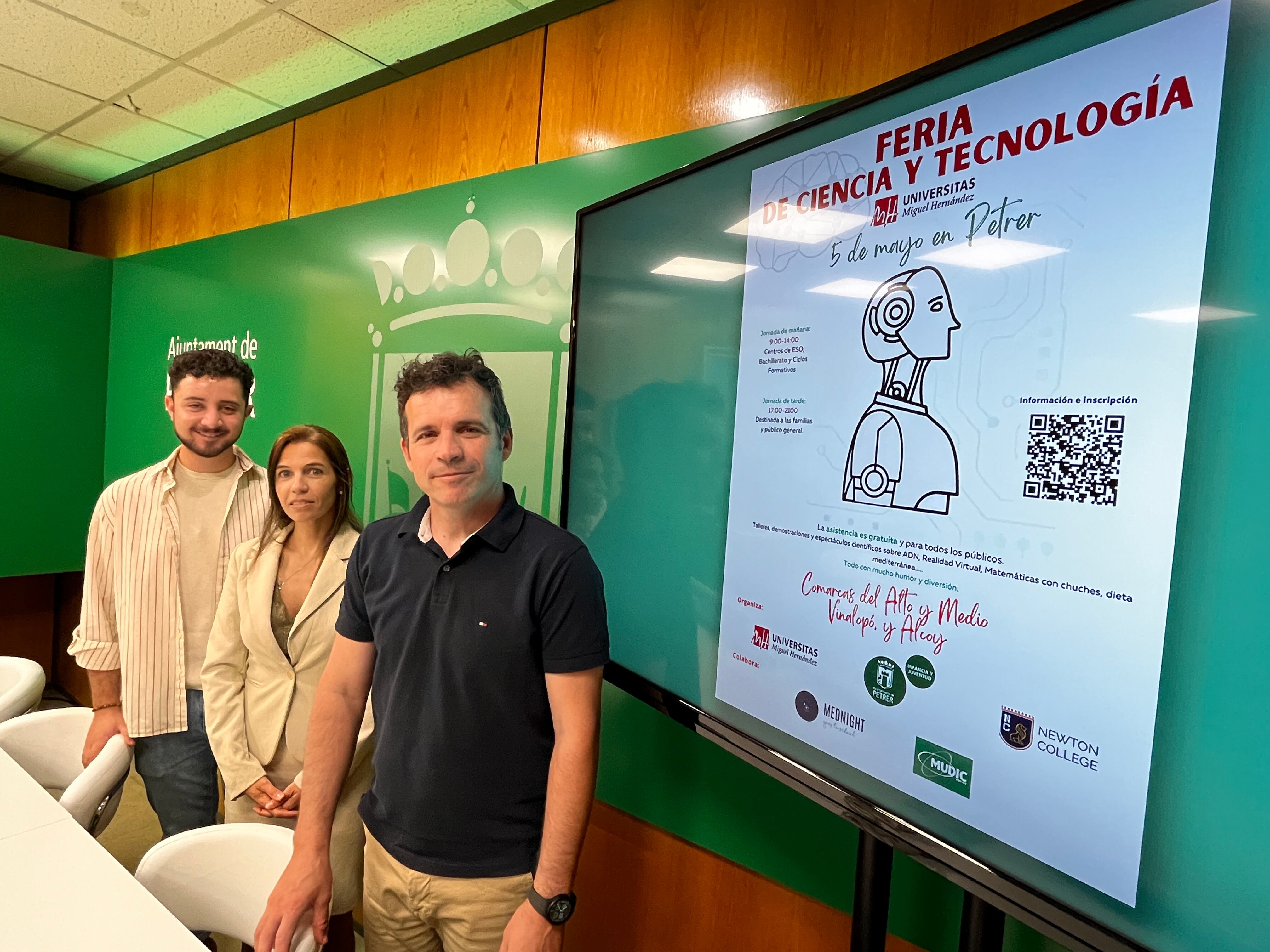 Presentación Feria de la Ciencia y la Tecnología en Petrer