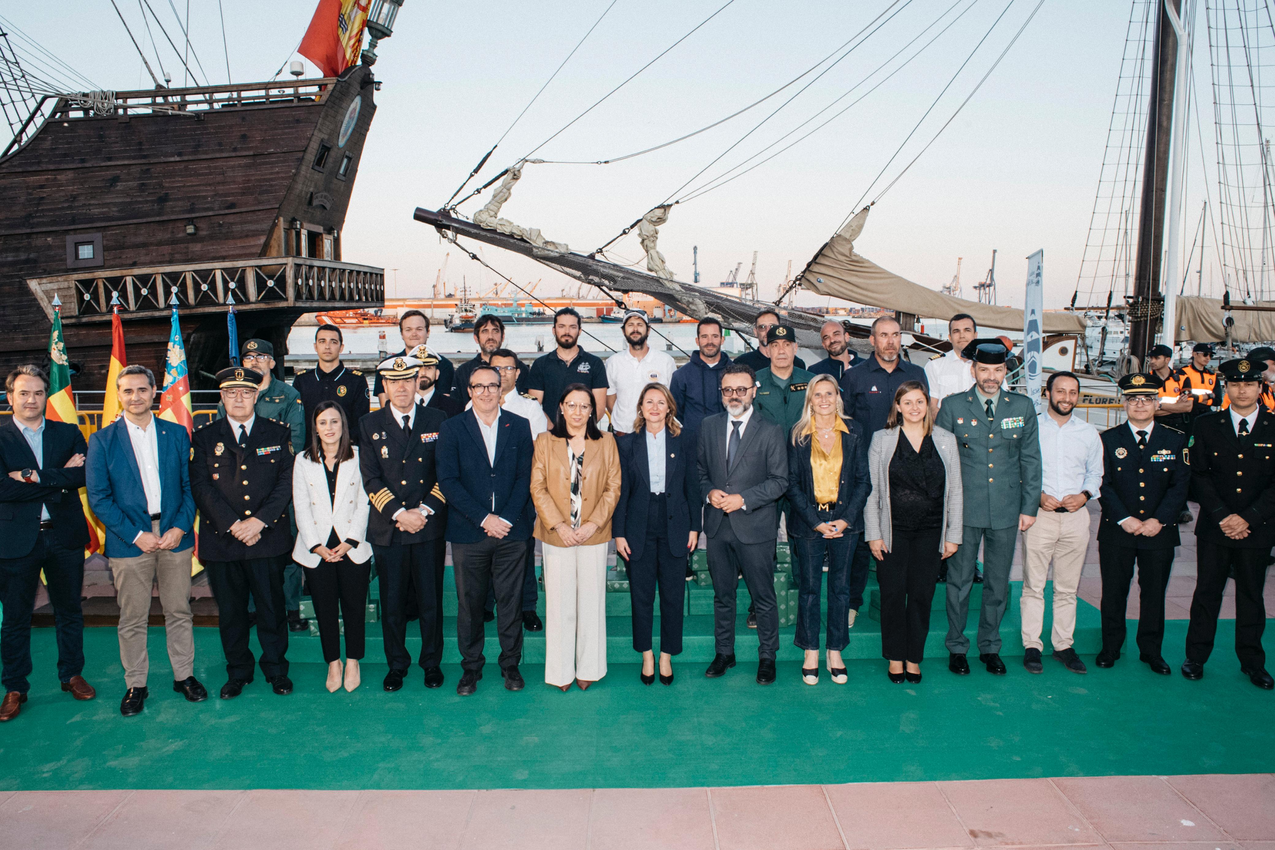 Recepción capitanes Escala a Castelló