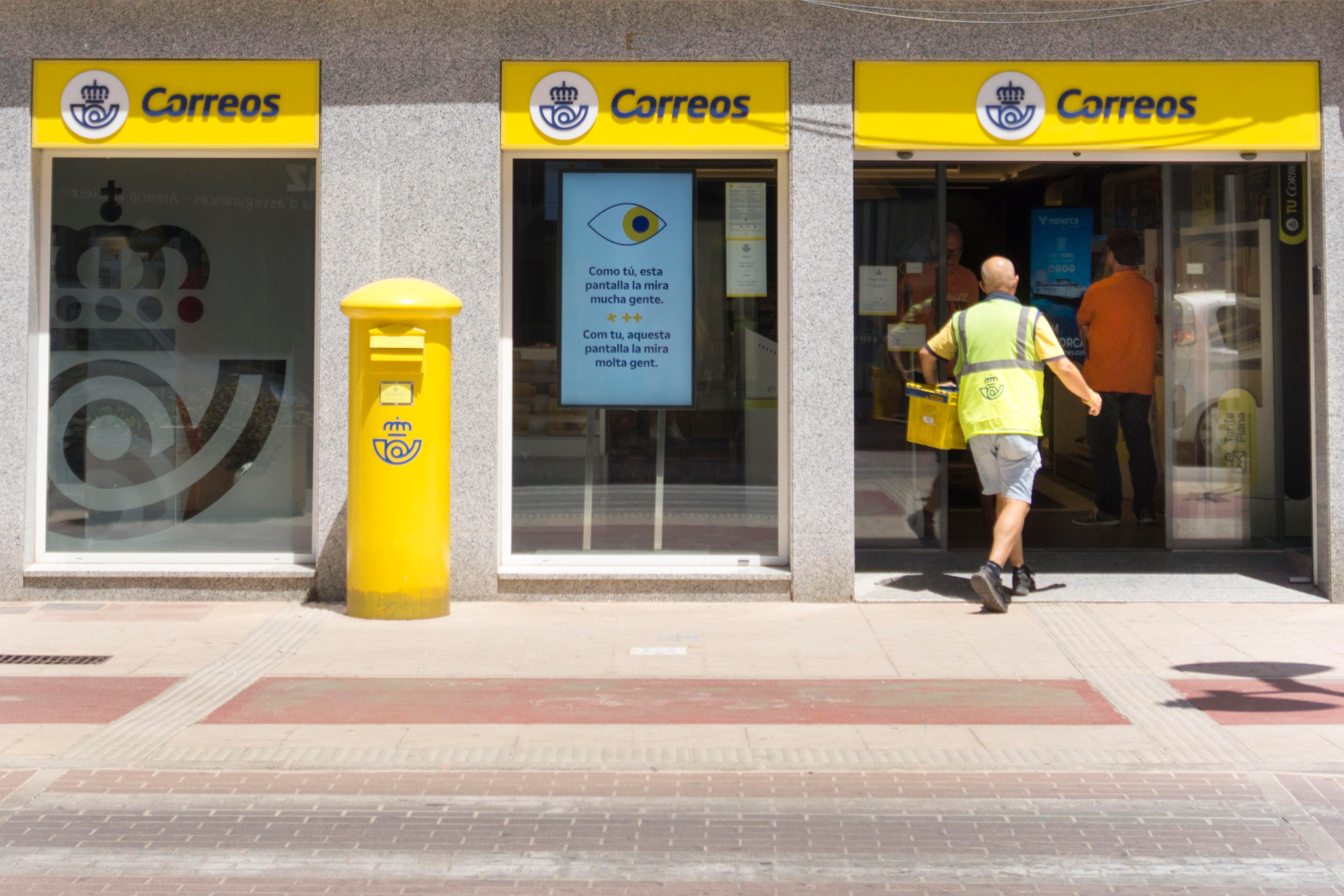 Una oficina de Correos.