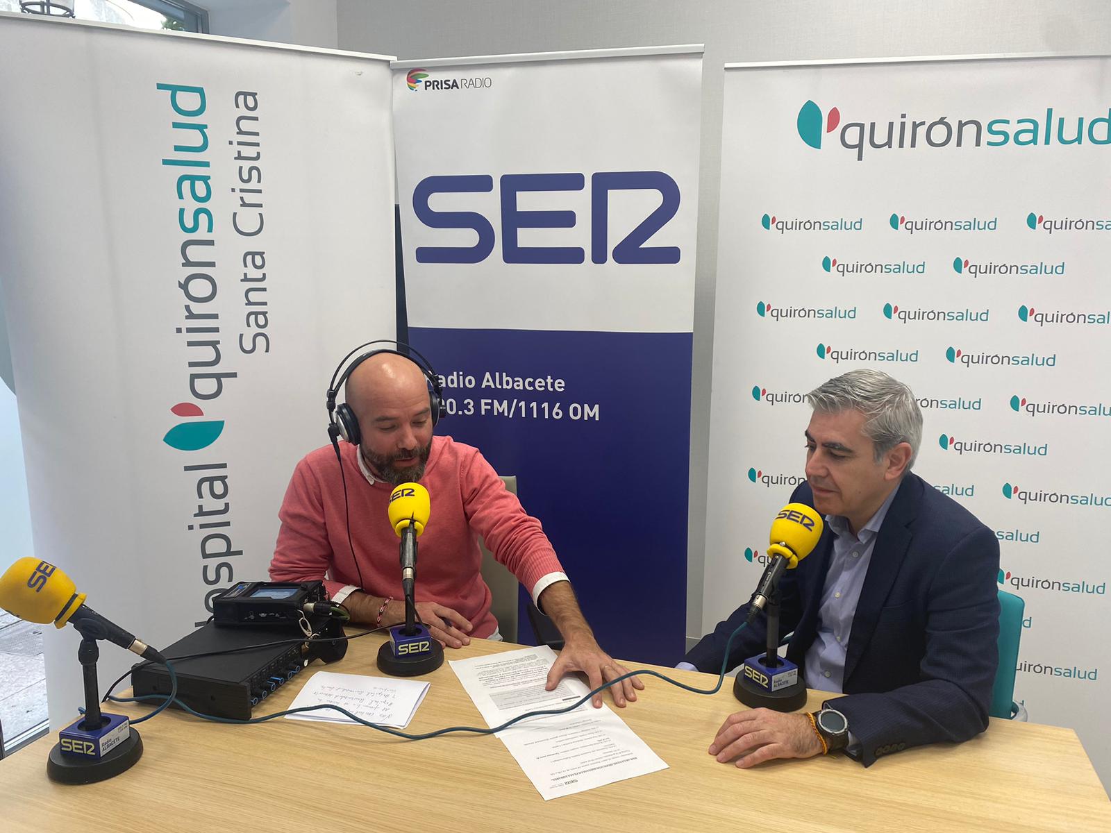 Santiago Villanueva, director gerente del Grupo QuirónSalud en Albacete
