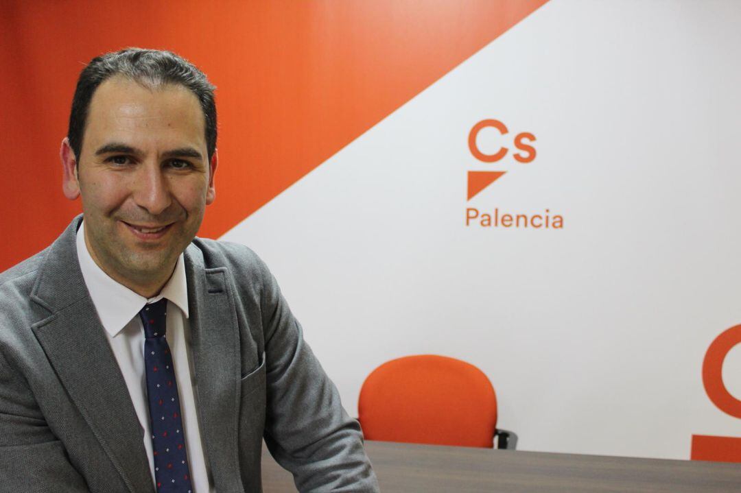 Mario Simón, candidato de Ciudadanos al Ayuntamiento de Palencia