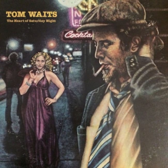 Portada del disco 'The heart of Saturday night' de Tom Waits
