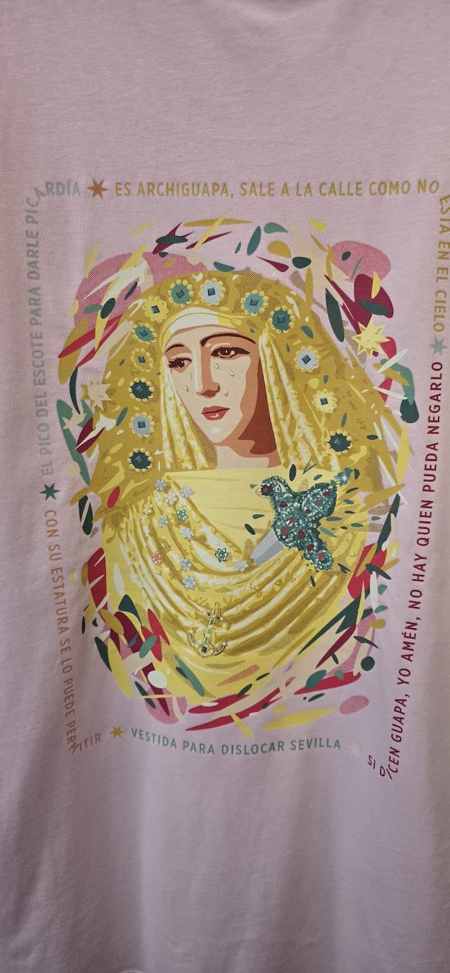 Camiseta para una nueva polémica en la Esperanza de Triana