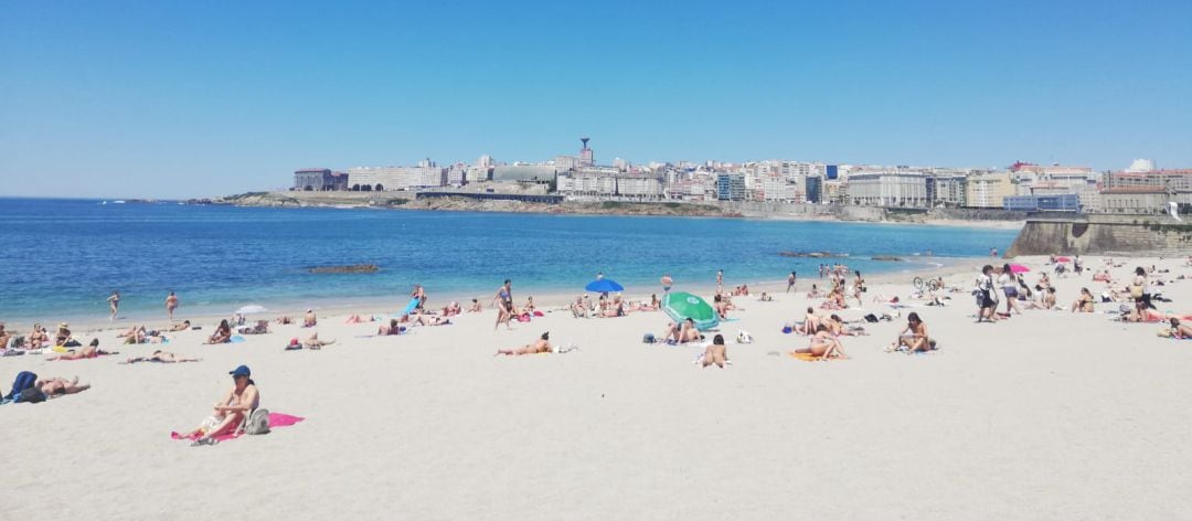 Playa de Riazor, A Coruña