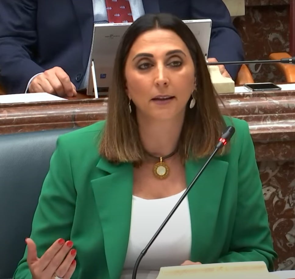 Sara Rubira, consejera de Agua, Agricultura, Ganadería y Pesca en la Asamblea Regional