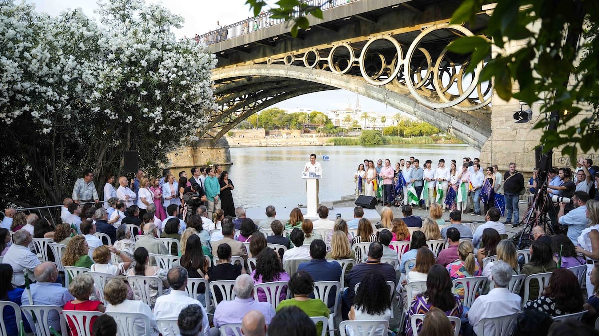 Sevilla, Granada, Cádiz y Málaga: ciudades elegidas por los candidatos para abrir la campaña de las elecciones andaluzas