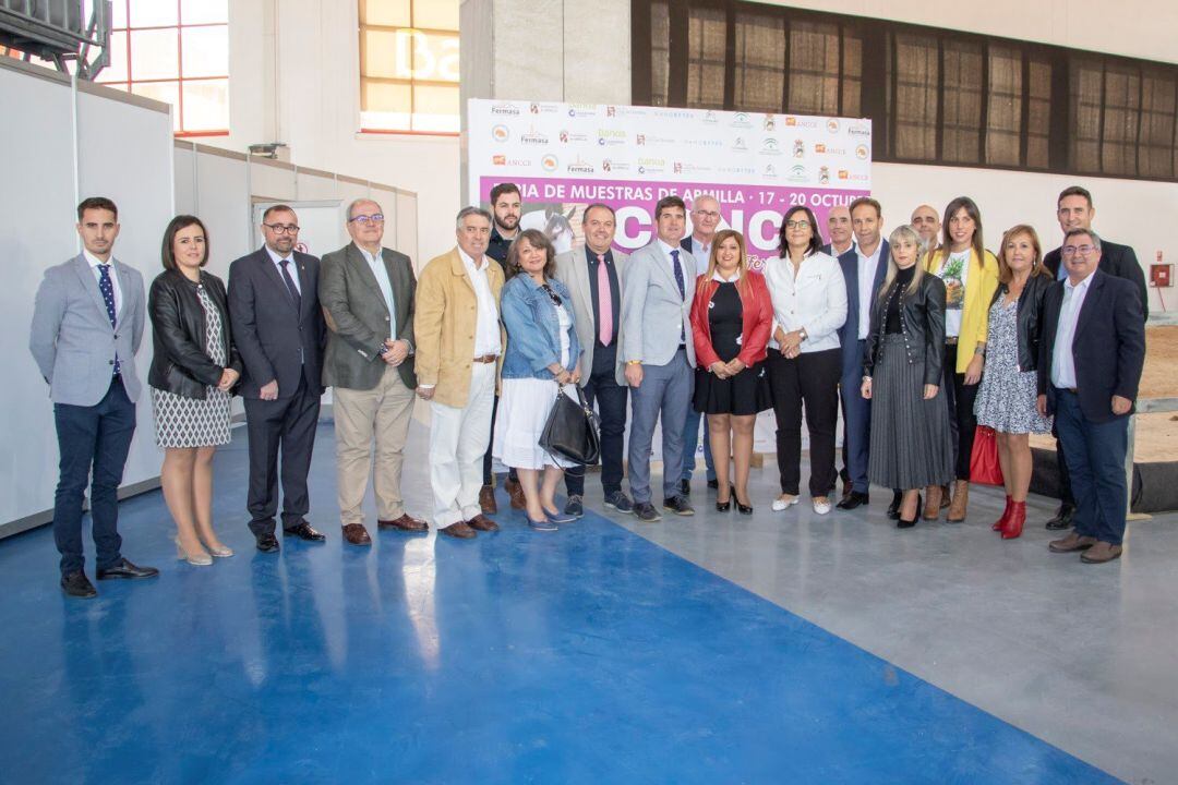 Las autoridades, durante la inauguración de Concab 2019