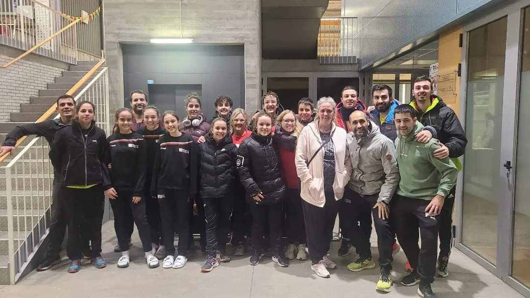 El Bádminton Huesca se desplazó con varios equipos a Granollers