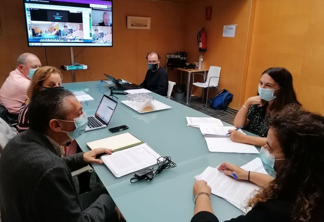 Imatge de la reunió d'aquest divendres