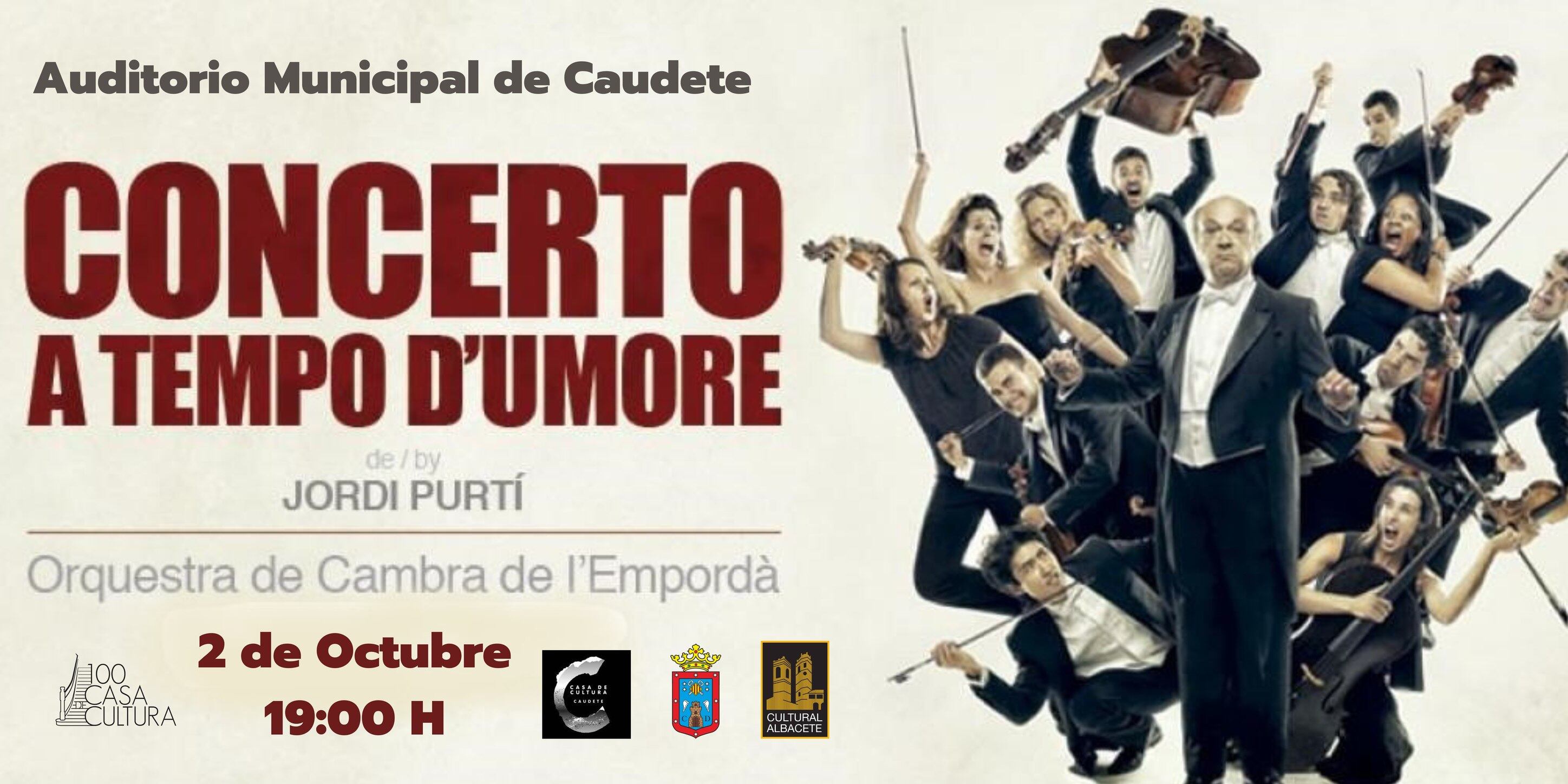 Cartel del concierto