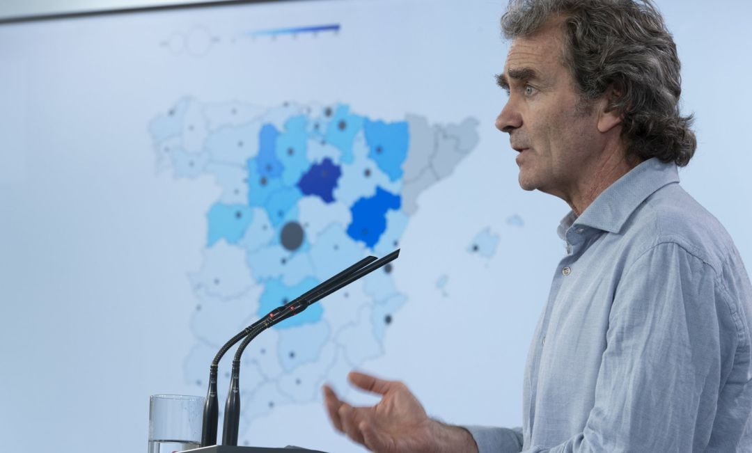 El director del Centro de Coordinación de Alertas y Emergencias Sanitarias, Fernando Simón.