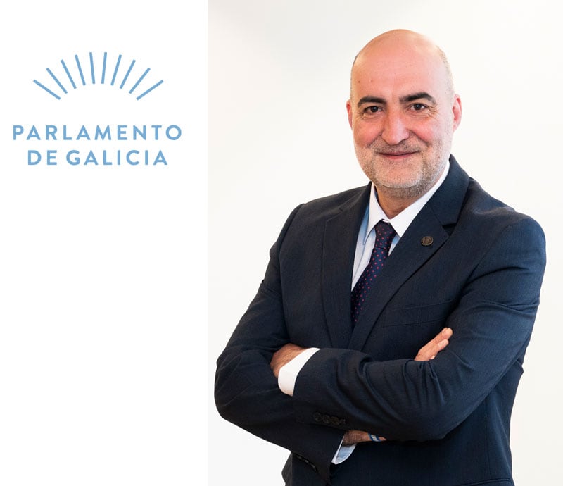 José Luis Ferro Iglesias, diputado del PP en el Parlamento de Galicia