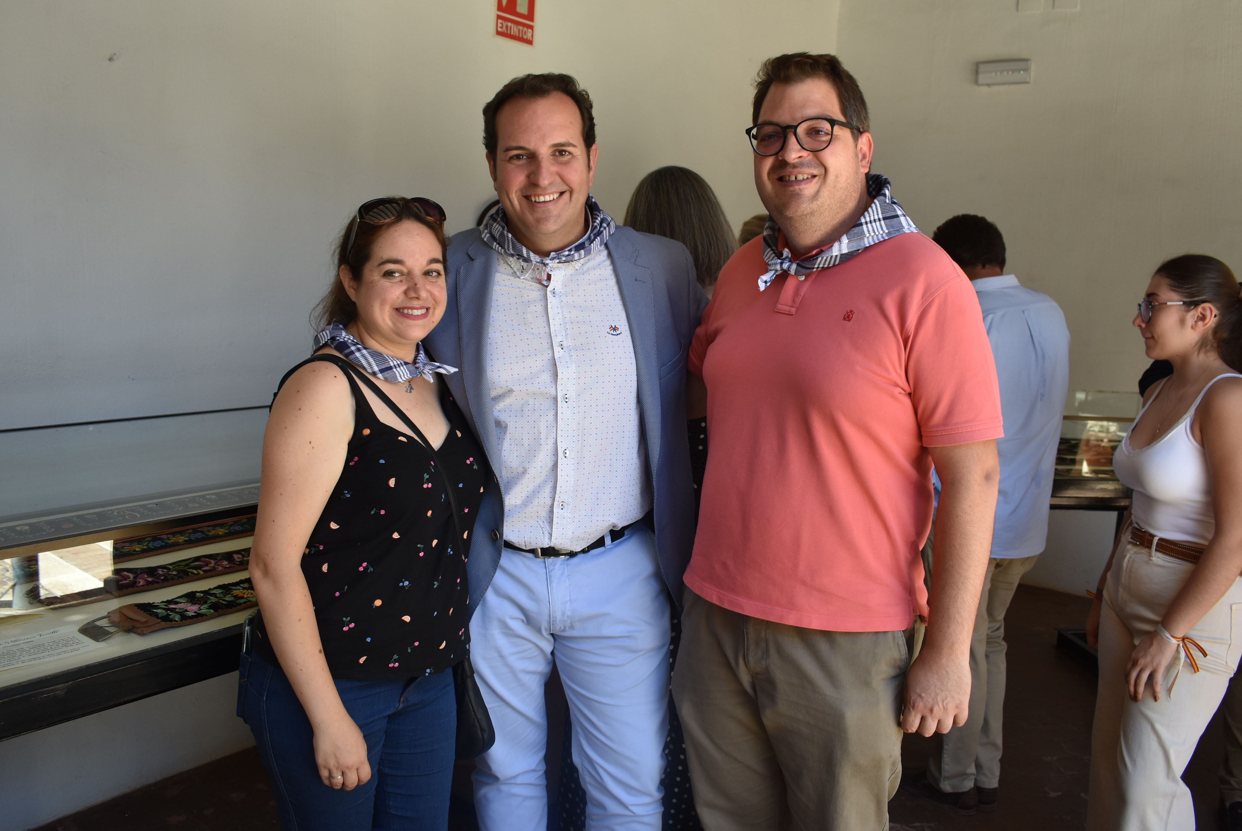 En la inauguración de la Exposición de cinturones de pandorgos la Dulcinea y los pandorgos 2021, 2022