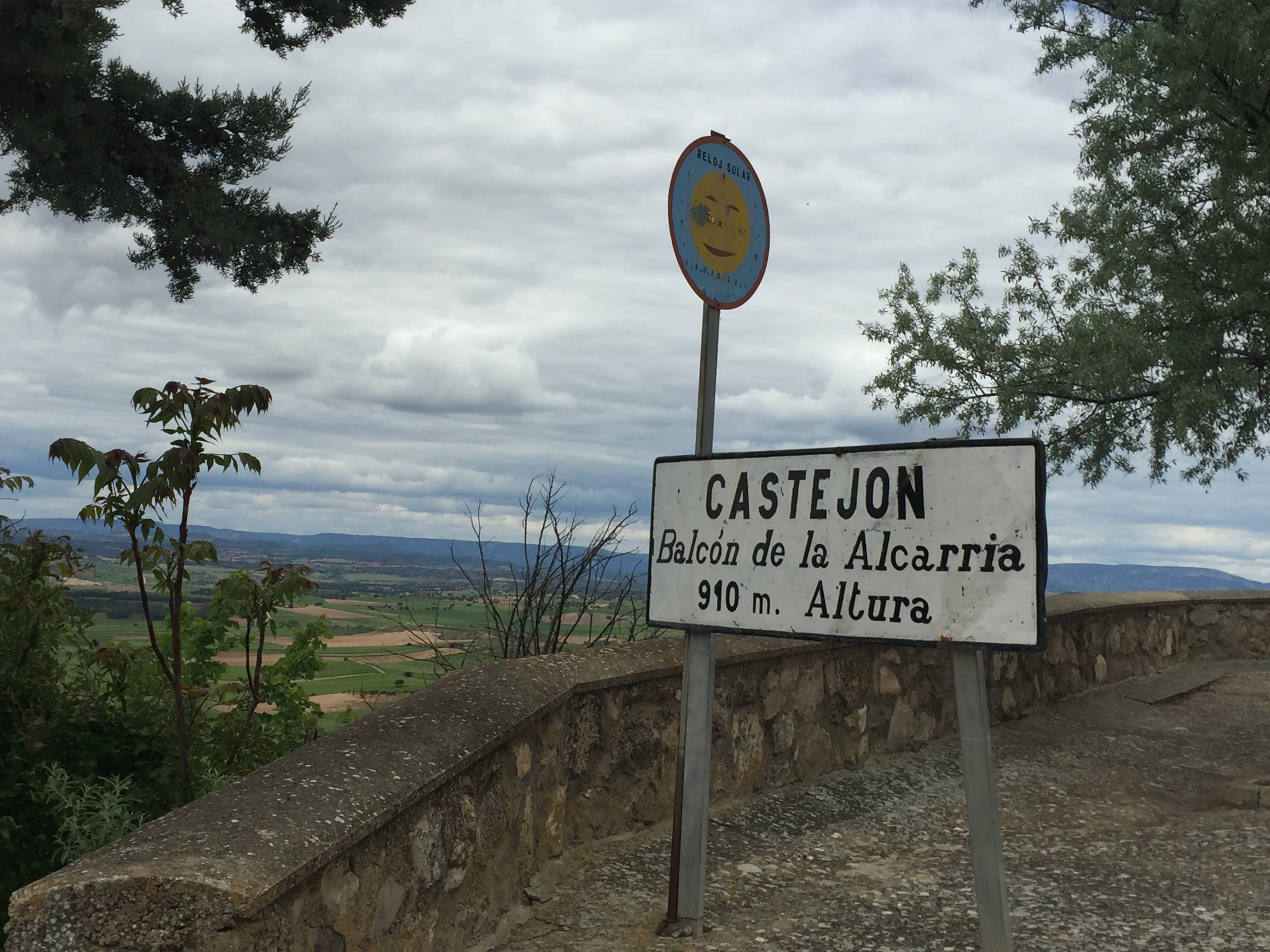 Mirador del Balcón de la Alcarria en Castejón (Cuenca).