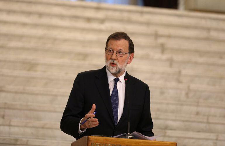 El presidente del Gobierno, Mariano Rajoy. 