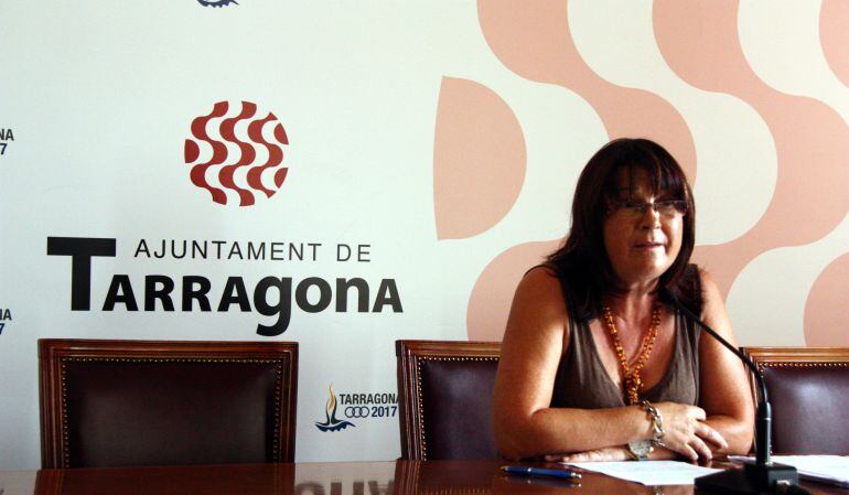 La regidora Carme Crespo.