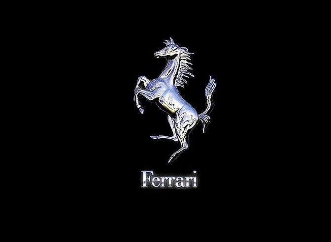 El <i>cavallino rampante</i>, imagen de Ferrari, una de las principales compañías para las que Pininfarina hace sus diseños.