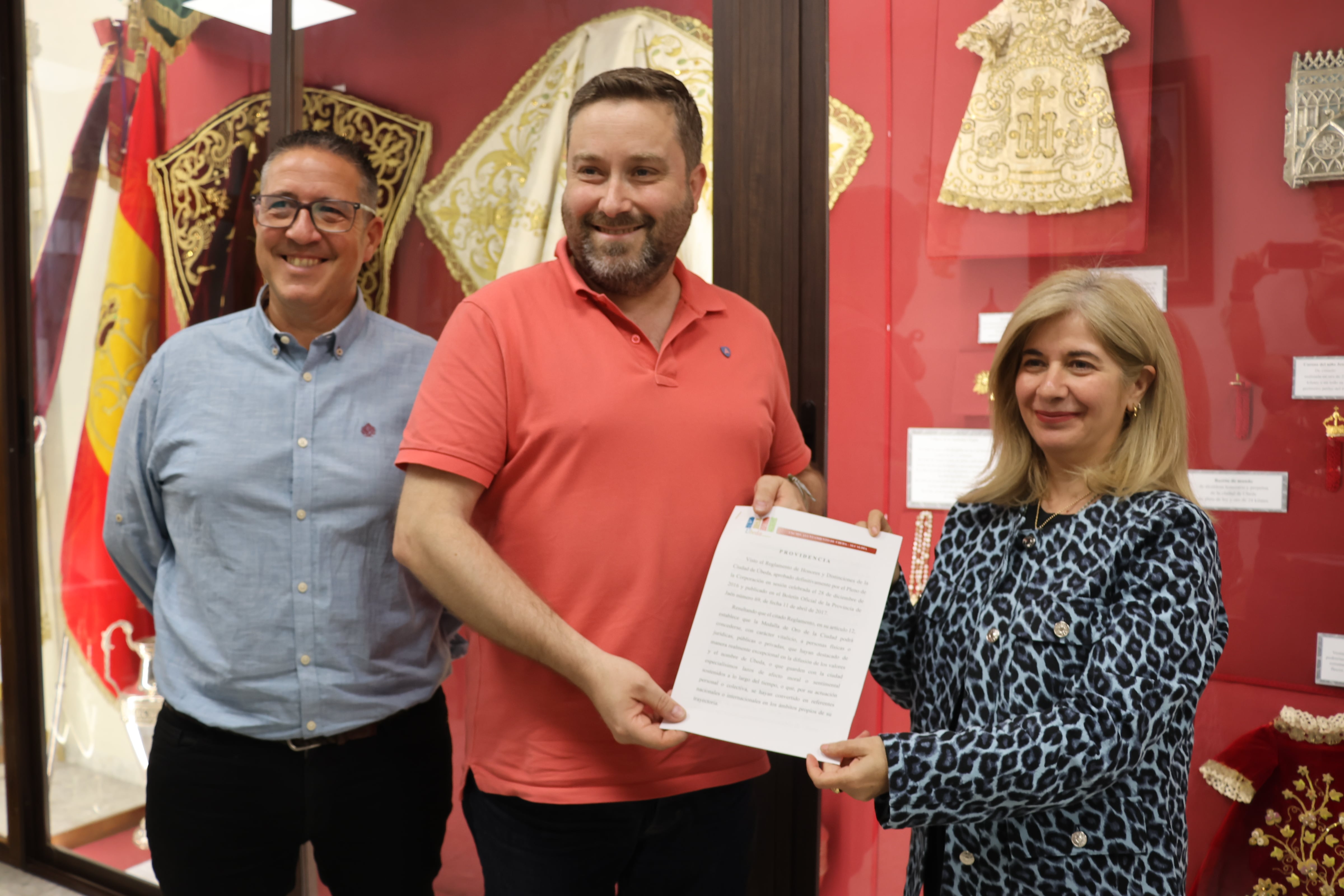 Jerónimo García, Pedro López y Toni Olivares.