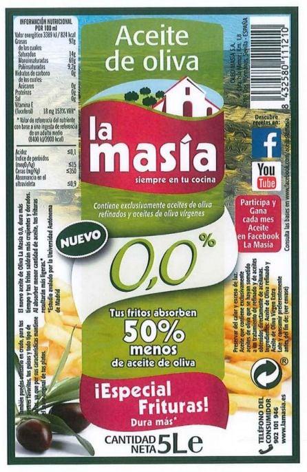 La nueva etiqueta del producto incluye, de forma muy visible, el símbolo que vincula inequívocamente el &quot;0,0&quot; a la acidez.