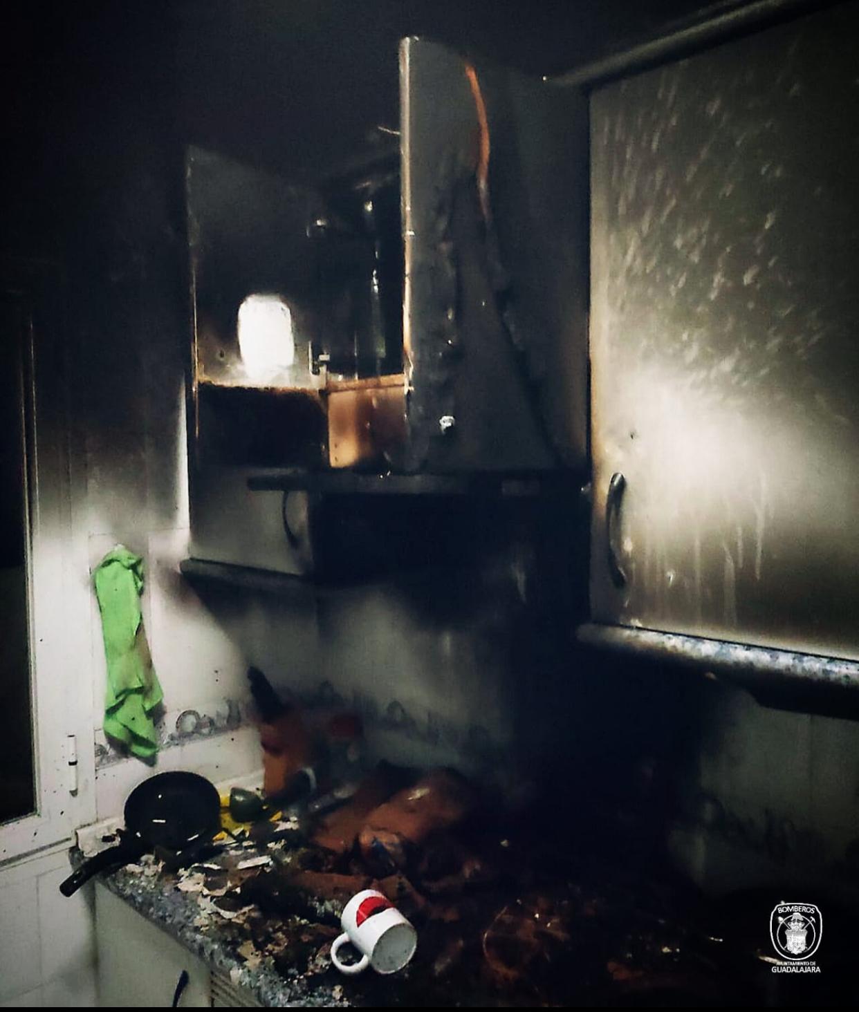 Cocina calcinada en Guadalajara