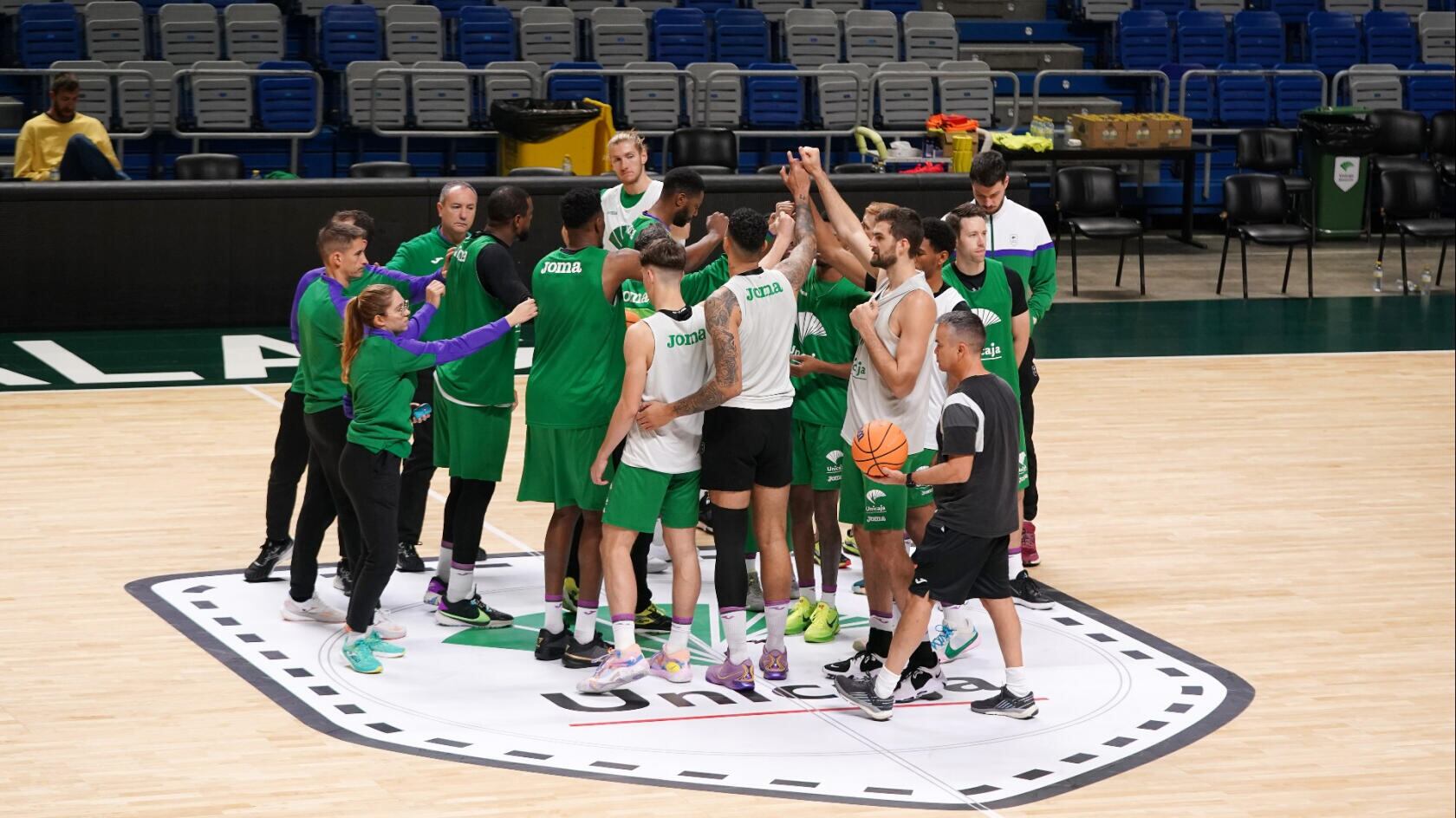 El Unicaja de vacaciones hasta el próximo 3 de enero