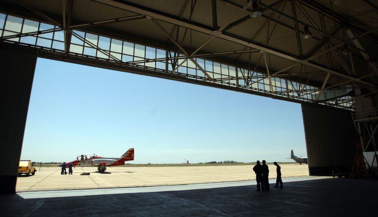 Instalaciones de la base aérea de Villanubla