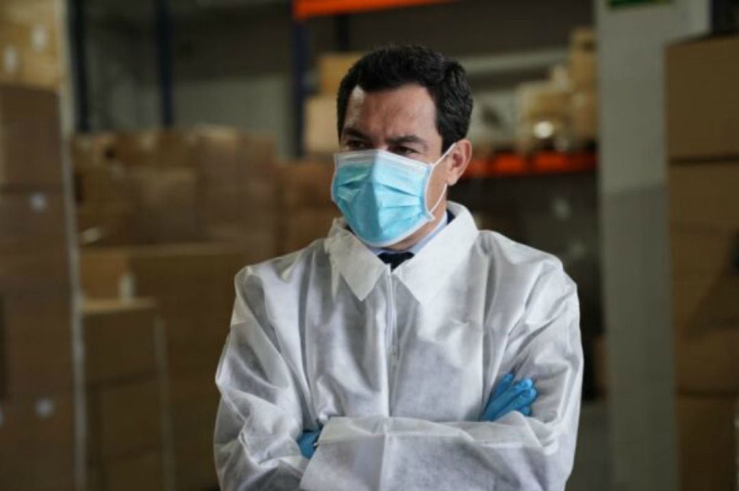 Juan Manuel Moreno, presidente de la Junta de Andalucía