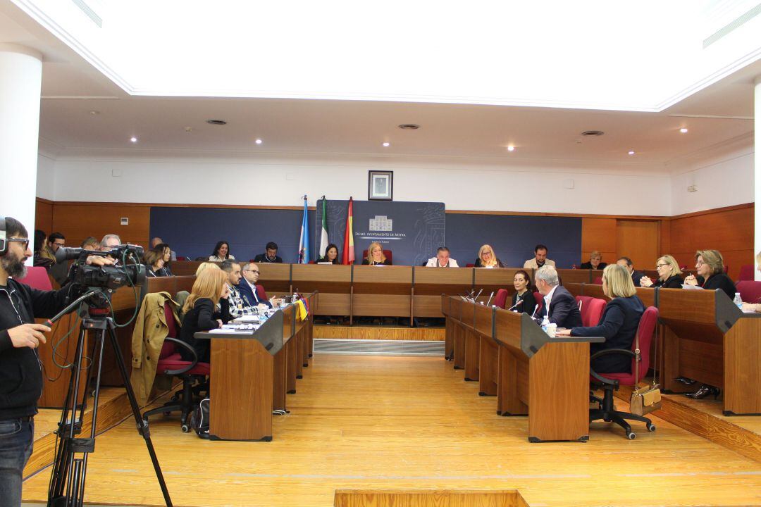 Pleno en el Ayuntameinto de Motril