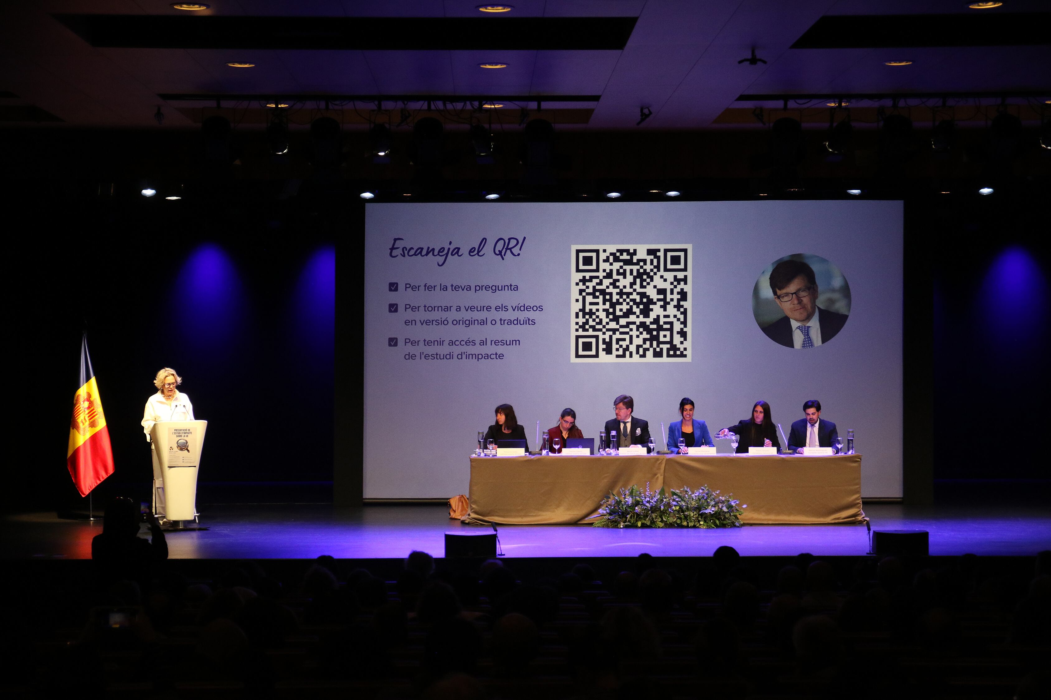 Presentació de l&#039;estudi d&#039;impacte de l&#039;acord d&#039;associació encomanat per Andorra Endavant.